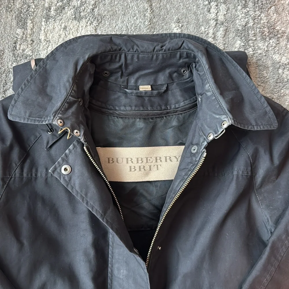 Vintage Burberry Brit Trench coat wool liner - Picture 9 of 12